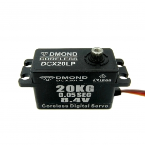 DMOND NB DCX20LP 20KG 0.05sec 8.4V Coreless 8.4V IP68 full Waterproof Low profile Servo for 1/10 RC drift nitro car