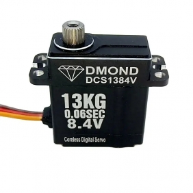 DMOND DCS1384V 13kg 0.06sec 8.4V Metal Gear Digital Mini coreless Servo for TRX4M 1/18 scale RC car 1 buyer